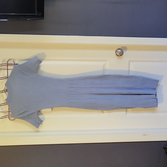 Varley Maeve Ribbed Dress in Ashley Blue XXS NWT - Picture 13 of 13